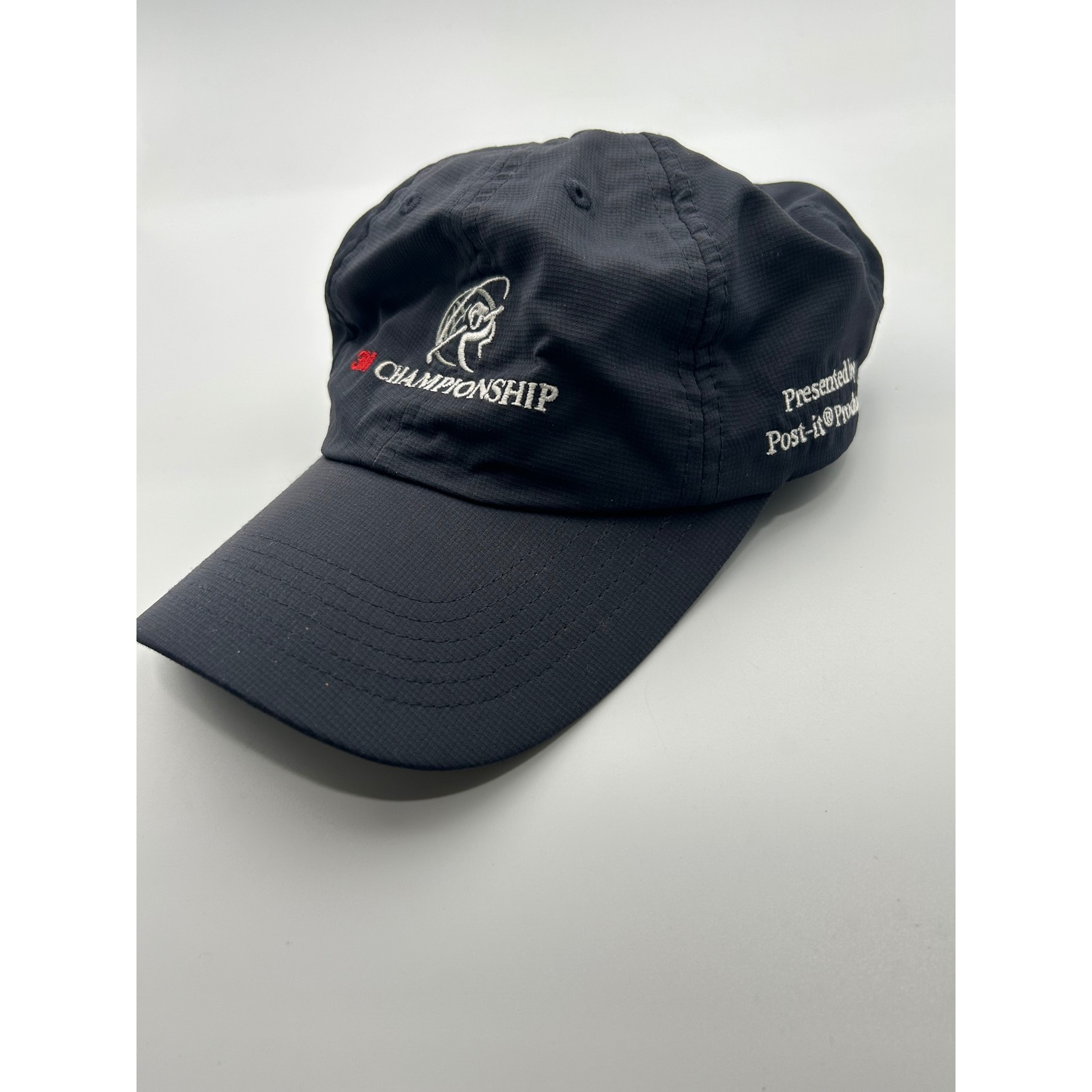 Imperial 3m Championship Golf Hat PostIt Navy Blue Ripstop Strapback Cap